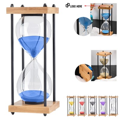 Wood-Framed Hourglass