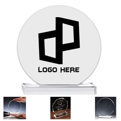 Round Acrylic Award 4.7" Diam