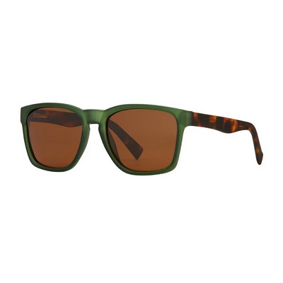 Rainier Soft Olive Green & Tortoise Polarized Sunglasses