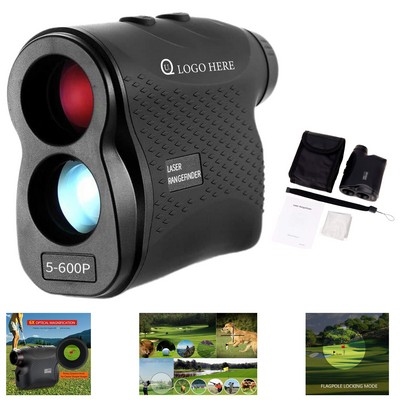 Black Handheld Telescope Golf Rangefinder