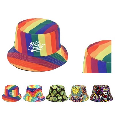 Rainbow Outdoor Bucket Hat