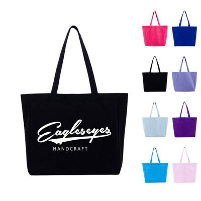 Organic Cotton Grocery Tote Bag