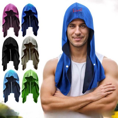 Quick Dry Sports Cooling Sun Protection Poncho Towel