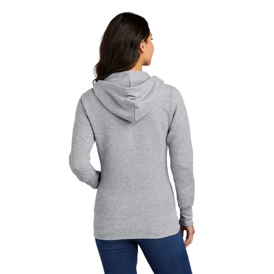 Port & Company® Women's Core Fleece Full-Zip Hooded Sweatshirt