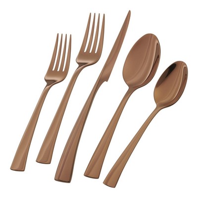 Zwilling Bellasera 20Pc 18/10 Stainless Steel Flatware Set Rose Gold