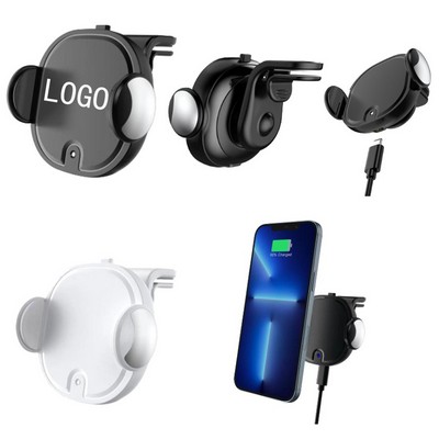 15W Fast Charging Car Wireless Charging Bracket