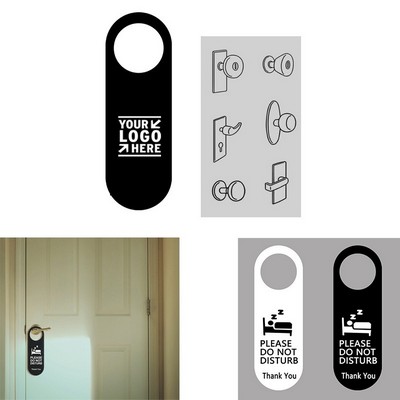 Plastic Door Hanger Sign