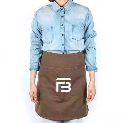 Custom Sleeveless Restaurant Waist Aprons
