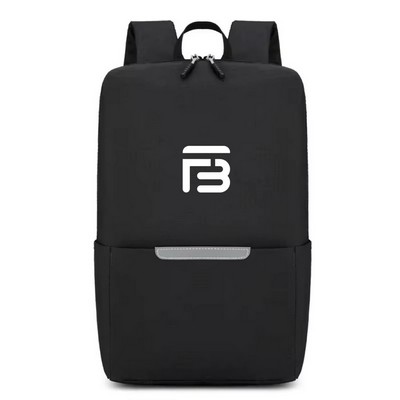 Reflective Stripe Computer Backpack