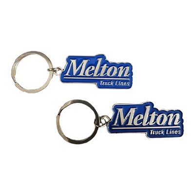 Custom 1" Metal Keychain