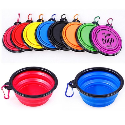 Collapsible Silicone Pet Bowl