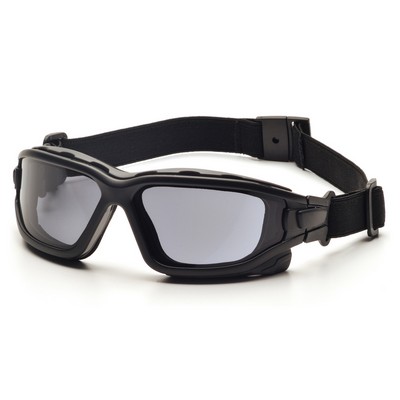 I-Force Safety Goggles, Black Frame with Amber or Gray H2X Anti-Fog Lens
