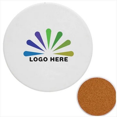 Full Color Round Ceramic Coaster