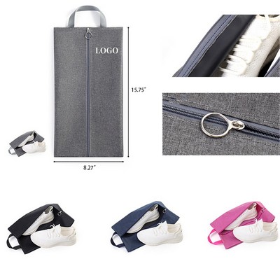 Portable Travel Zippered Shoe Storage Bag