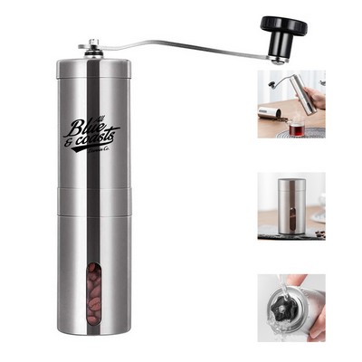Stainless Steel Manual Conical Coffee Grinder