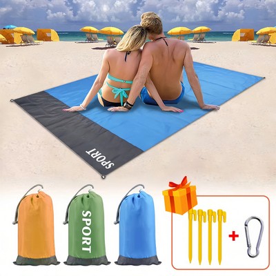 Foldable Sandfree Beach Blanket
