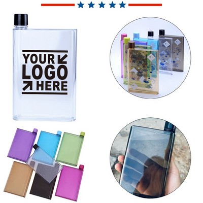 Flat Water Bottle 14oz