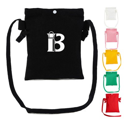 Simple Canvas Shoulder Bag