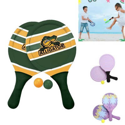 Beach Paddle Ball Set