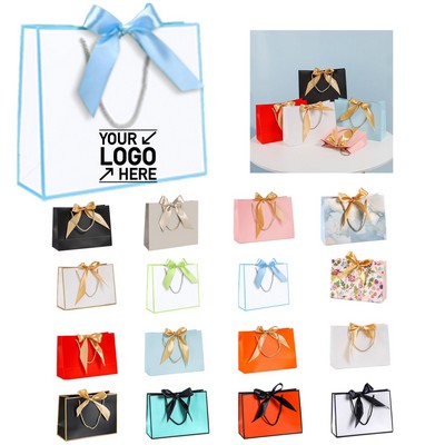 Gift Paper Bag w/Bow
