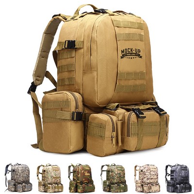 Military-Grade 50L/60L Backpack