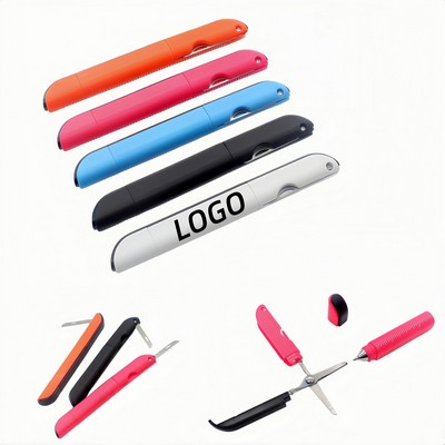 4" 1 Ballpoint Pen With Scale