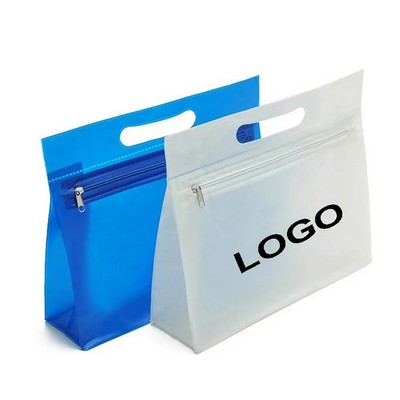 Zippered Vinyl Travel Bag