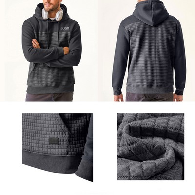 Men's Premium Waffle-Knit Hoodie