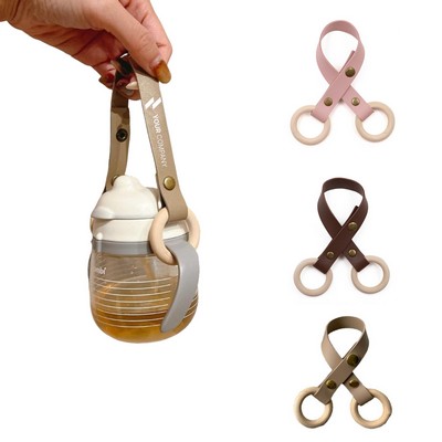 leather Bottle Lanyard