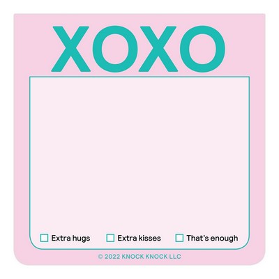 XOXO Sticky Notes (Pastel Version) - 9781683493877