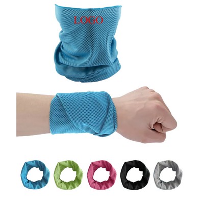 160GSM Quick Dry Sports Wristband Microfiber Cooling Sweat Absorbing Towel