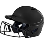 HX Rookie Uncoated Softbll Helmet w/Facemask