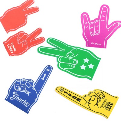 18" Giant EVA Foam Finger Hand Bulk for Sports Events Football Games Cheerleading