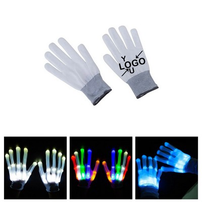 Glow LED Skeleton Gloves