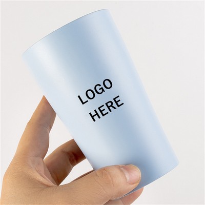 Corrugated PP Plastic Water Cup – Lightweight & Durable Rippled Design Glasses