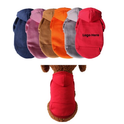 Dog Hoodie With Pocket