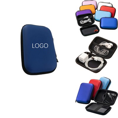 Portable EVA Zipper Storage Case