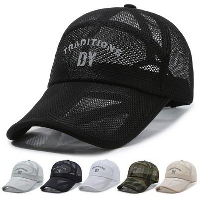 Full Mesh Breathable Sun Baseball Hat