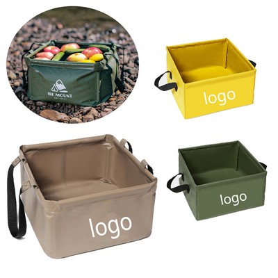 Folding Square Water Bucket 13L