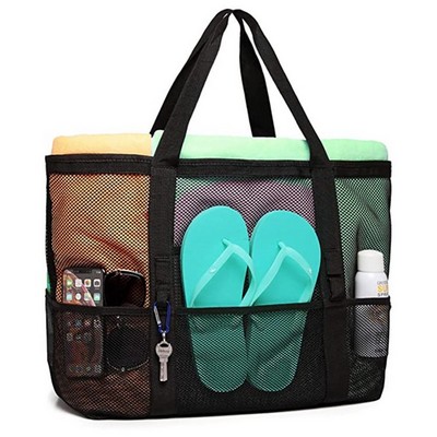 Large Beach Tote Mesh Bag