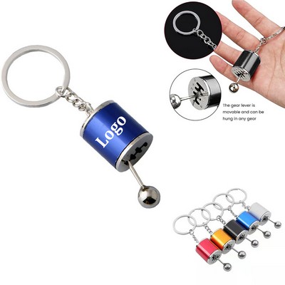 Auto Gear Shifter Model Keychain