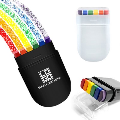 Rainbow Pride Face Paint Rainbow Crayon Face Paint