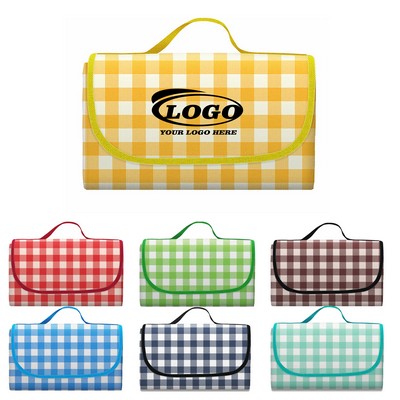 Foldable Picnic Blanket with Carry Handle