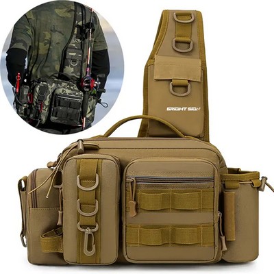 Versatile Fishing Tack­le Backpack