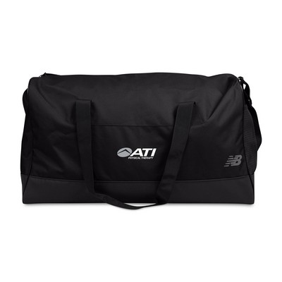 New Balance® Essentials Recycled rPET Large Duffel - Black