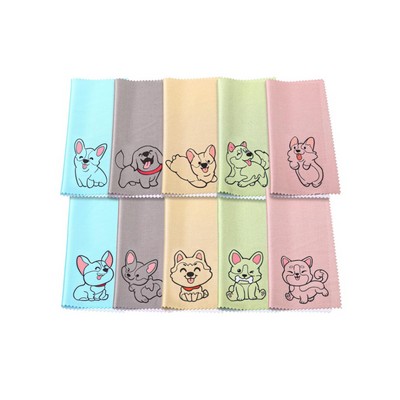 Microfiber Glasses Cleaning Cloth