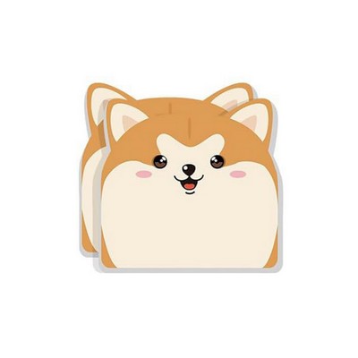 30 Sheets Custom Paper Cute Dog Sticky Notes Writing Pads