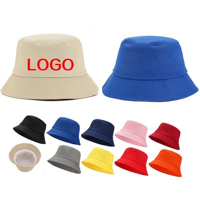 Beach Fishing Bucket Hat Cotton Cap