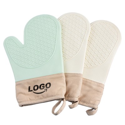 Heat-Resistant Silicone Oven Mitt