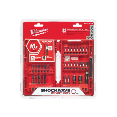 Milwaukee 32Pc Shockwave Driver Bit Set